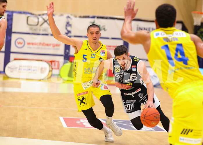 Basketball Superliga 2022/23, 8.Plazierungsrunde SKN St.Pölten vs. Gmunden Swans