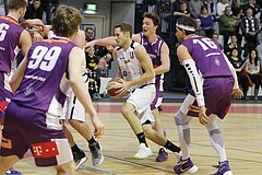 Basketball 2.Bundesliga 2017/18 Grunddurchgang 18.Runde  Jennersdorf Blackbirds vs Vienna Timberwolves