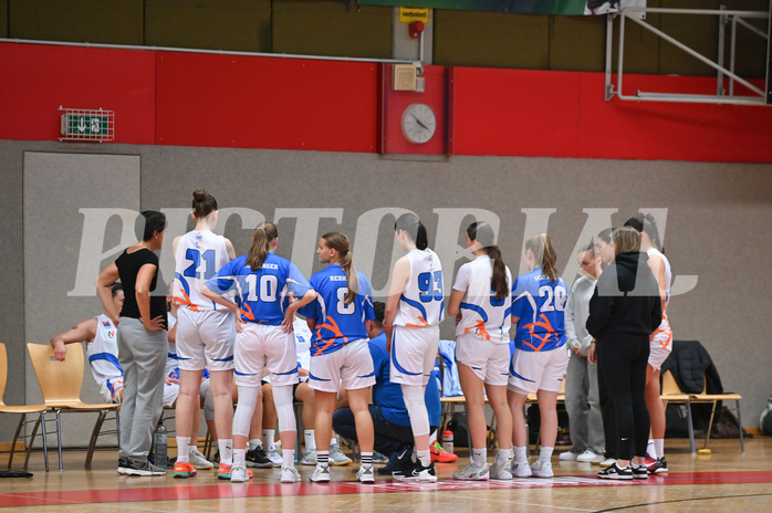 Basketball Superliga 2024/25, Supercup 1.Runde, DBB Wels vs Basket Flames Women,

