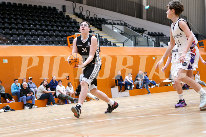 08.03.2025 Österreichischer Basketballverband 2024/25, SLMU14, SU Döbling vs. BBC Nord Dragonz