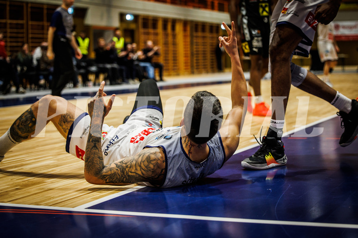 Basketball, win2day Basketball Superliga 2022/23, Grunddurchgang Runde 20, BBC Nord Dragonz, Flyers Wels, Fabio Söhnel (44)