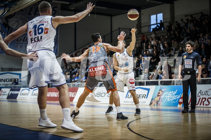 Basketball, ABL 2018/19, Grunddurchgang 23.Runde, Oberwart Gunners, Fürstenfeld Panthers, Jakob Szkutta (4)