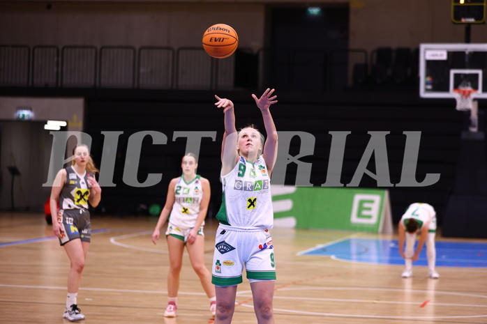23.03.2024, Graz, Raiffeisen Sportpark, Basketball Damen Superliga 2023/24, Semifinale, Spiel 2, UBI Holding Graz - BK Raiffeisen Duchess Klosterneuburg,  