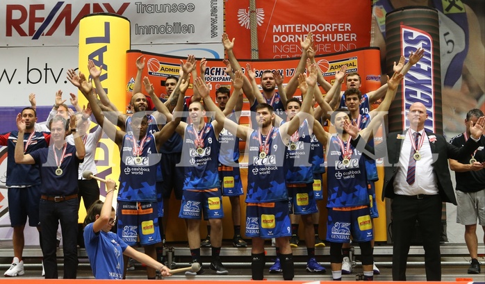 Basketball ABL 2017/18, Playoff Finale Spiel 6 Gmunden Swans vs. Kapfenberg Bulls


