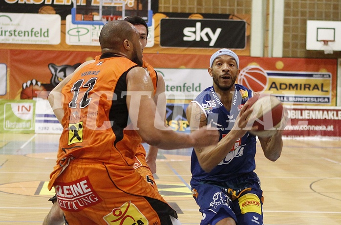 Basketball ABL 2015/16 Grunddurchgang 25.Runde  Fürstenfeld Panthers vs Kapfenberg Bulls