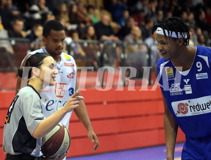 Basketball ABL 2015/16 Grunddurchgang 18.Runde Kapfenberg Bulls vs Oberwart Gunners