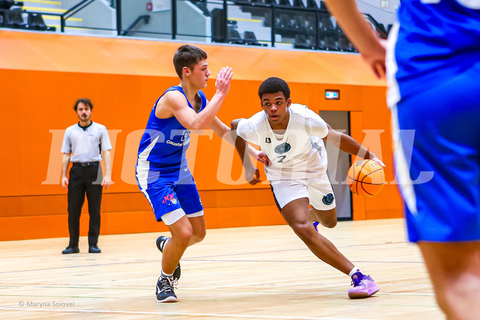 24.11.2024 Österreichischer Basketballverband 2024/25, SLMU16, Vienna Timberwolves vs. ATSE Graz
