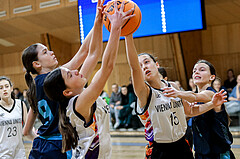 23.02.2025 Österreichischer Basketballverband 2024/25, SLWU14 Vienna United vs. Vienna Timberwolves