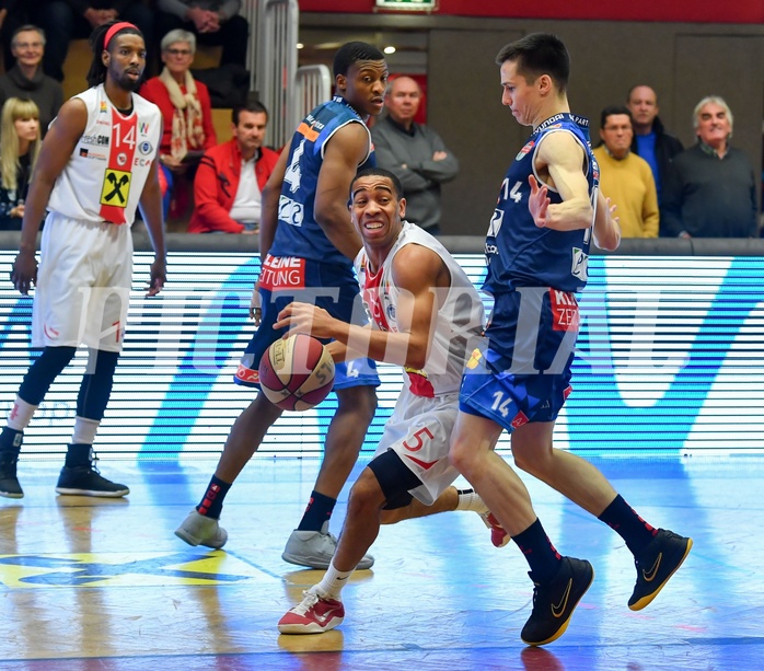 Basketball ABL 2017/18, Grunddurchgang 25.Runde Gmunden Swans vs. Traiskirchen Lions