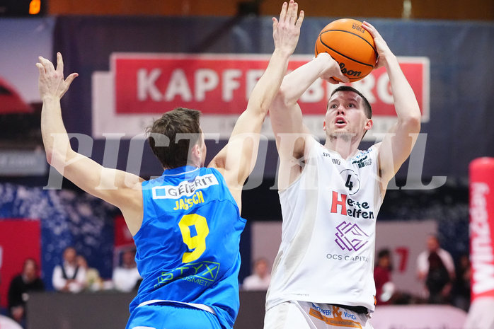 Win2day Basketball Superliga 2023/24, Grunddurchgang, 22. Runde, Kapfenberg vs. St.Pölten


