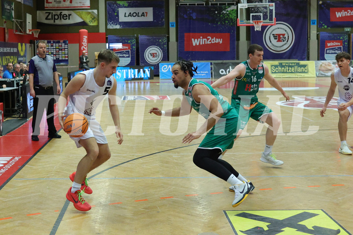 Basketball Zweite Liga 2024/25, Grunddurchgang
21.Runde, Upper Austrian Ballers vs Future Team Steiermark,

