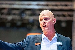Basketball, Win2Day Superliga 2022/23, Grunddurchgang 7.Runde, BC GGMT Vienna, SKN St. Pölten, Mike Coffin (Head Coach)