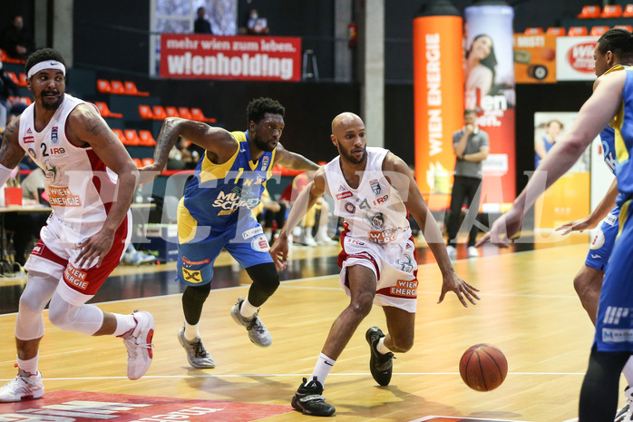Basketball Superliga 2021/22, 7.Plazierungsrunde BC Vienna vs. SKN St.Pölten