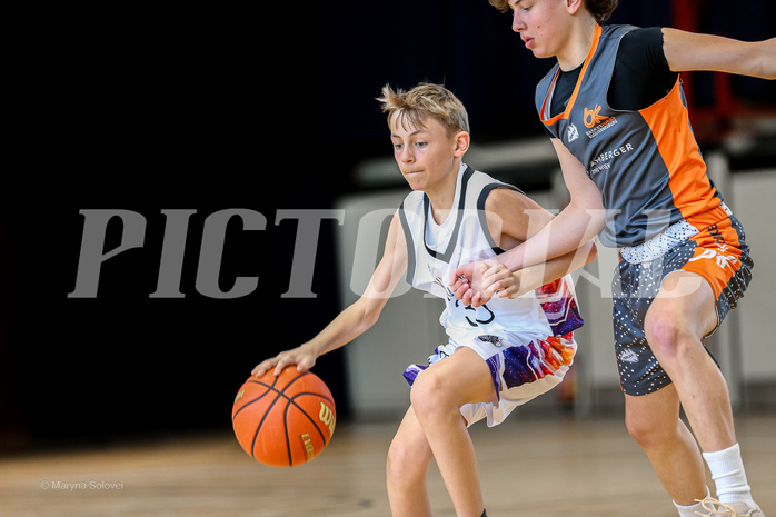 23.03.2025 Österreichischer Basketballverband 2024/25, SLMU16, Post SV Wien vs. Basket Dukes