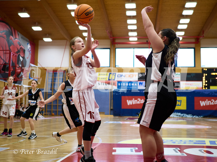 Basketball Superliga 2024/25, SLWU14 Traiskirchen Lionesses vs. DBK Steyrer Witches


