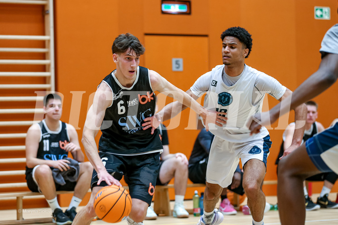 26.01.2025 Österreichischer Basketballverband 2024/25, SLMU19, Vienna Timberwolves vs. Basket Dukes