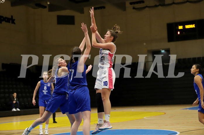 21.11.2021, Basketball Damen Superliga 2021/22, Grunddurchgang 5.Runde,  UBSC-DBBC Graz vs. D.C. Timberwolves