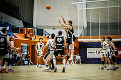 Basketball, Win2Day Superliga 2023/24, 3. Qualifikationsrunde, Vienna Timberwolves, Kapfenberg Bulls, Nemanja Krstic (22)