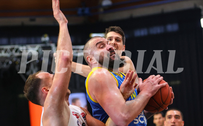 Basketball Superliga 2022/23, 9.Plazierungsrunde BC Vienna vs. SKN St.Pölten


