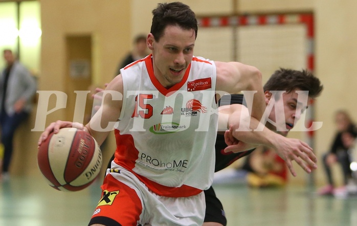 Basketball 2.Bundesliga 2017/18, Grunddurchgang 22.Runde Mistelbach Mustangs vs. UBC St.Pölten