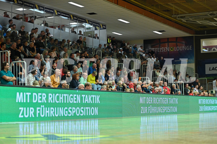 Basketball, Superliga 2024/25, Grunddurchgang 4.Runde, Flyers Wels vs. Kapfenberg,
