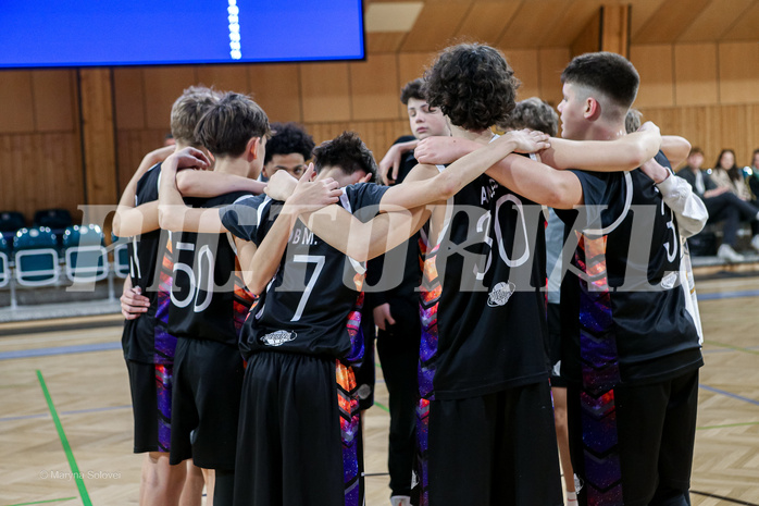 09.03.2025 Österreichischer Basketballverband 2024/25, SLMU14, STARS Basketball vs Vienna United