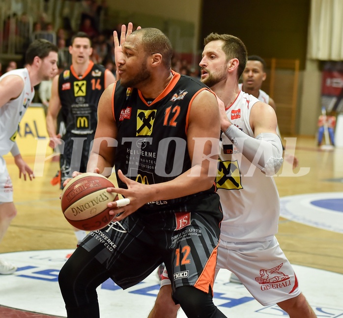 Basketball ABL 2015/16 Grunddurchgang 30.Runde WBC Wels vs F