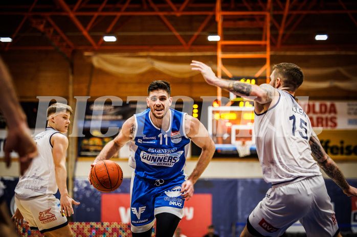 Basketball, Basketball Austria Cup 2022/23, Viertelfinale, BBC Nord Dragonz, Oberwart Gunners, 