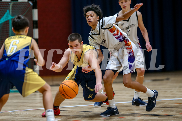 18.01.2025 Österreichischer Basketballverband 2024/25, SLMU14, Vienna United vs. Ubsc Juniors The Castle Gate