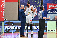 Basketball, Superliga 2024/25, 9. Plazierungsrunde, Flyers Wels vs. UBSC Graz,
