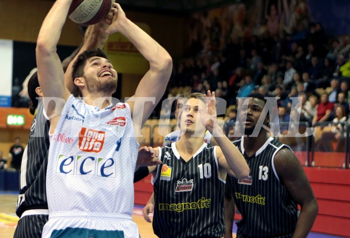 Basketball ABL 2015/16 Grunddurchgang 16.Runde Kapfenberg Bulls vs. Oberwart Gunners


