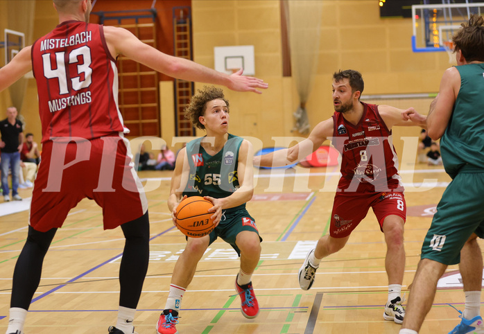 Basketball Zweite Liga 2023/24, Grunddurchgang 16.Runde Mistelbach Mustangs vs. Dornbirn Lions


