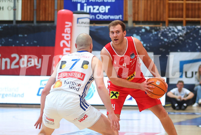 Basketball Superliga 2024/25, Playoffs, Halbfinale Spiel 3 Oberwart Gunners vs. Traiskirchen Lions