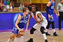 Basketball ABL 2017/18 Grunddurchgang 30. Runde Flyers Wels vs Oberwart Gunners