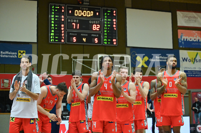 Basketball Superliga 2023/24, 1.Plazierungsrunde,
Flyers Wels vs. Traiskirchen Lions

