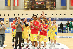 Basketball Superliga 2021/22, 8.Plazierungsrunde SKN St.Pölten vs. Kapfenberg Bulls