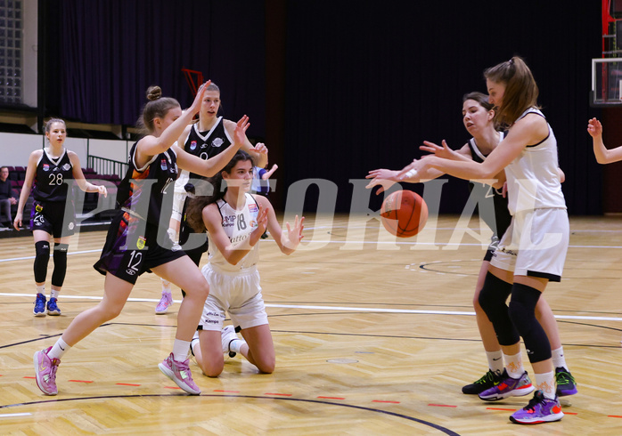 Basketball Damen Superliga 2022/23, Grunddurchgang 14.Runde Basket Flames vs. Vienna United