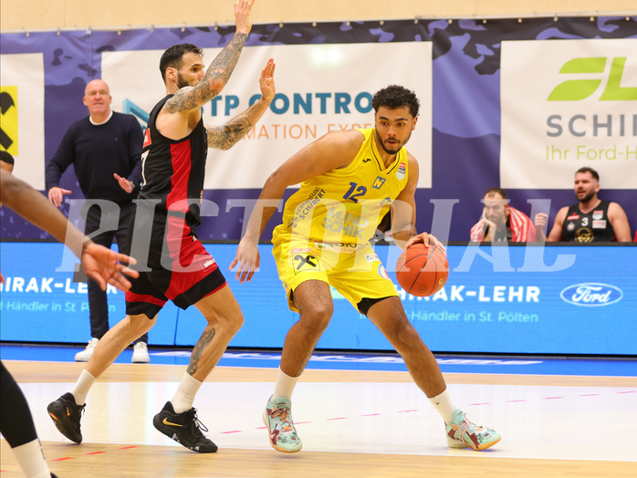 Basketball Superliga 2022/23, 5. Plazierungsrunde SKN St.Pölten vs. BC Vienna



