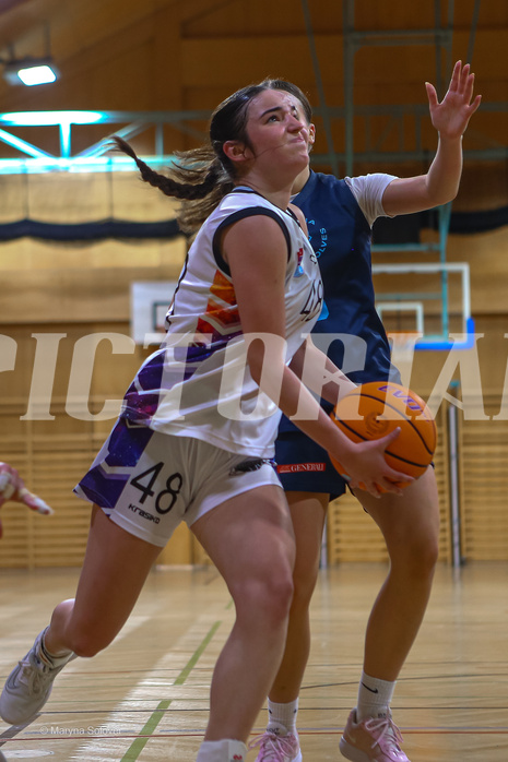 01.12.2024 Österreichischer Basketballverband 2024/25, SLWU19, Vienna United vs. Vienna Timberwolves