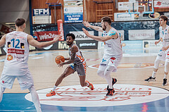 Basketball, Basketball Superliga 2023/24, Grunddurchgang 20.Runde, Oberwart Gunners, Klosterneuburg Dukes, Michael Weathers (20), Daniel Koeppel (14), Florian Koeppel (8), Benjamin Blazevic (11)