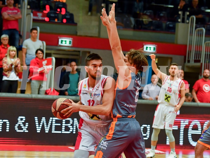 Basketball ABL 2017/18, Playoff VF Spiel 3 Flyers Wels vs. KLosterneuburg Dukes