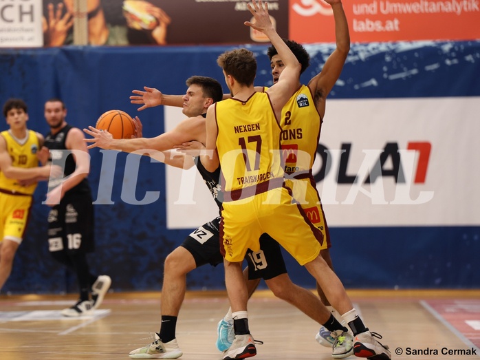 Basketball Zweite Liga 2024/25, Grunddurchgang 11.Runde Traiskirchen Lions NextGen vs. Güssing Blackbirds
