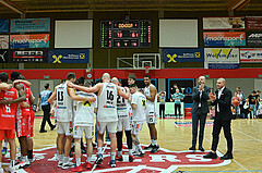 Basketball, Superliga 2024/25, Plazierungsrunde 1.Runde, Flyers Wels vs. Traiskirchen Lions,
