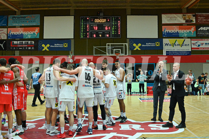 Basketball, Superliga 2024/25, Plazierungsrunde 1.Runde, Flyers Wels vs. Traiskirchen Lions,
