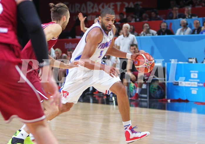 Basketball Eurobasket 2015  Team France vs. Team Latvia


