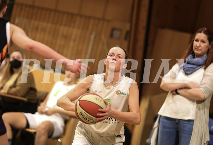 Basketball Damen Superliga 2021/22, Grunddurchgang 8.Runde Basket Flames vs. Vienna United


