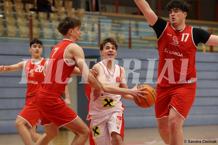 Basketball Superliga 2024/25, SLMU19 Traiskirchen Lions Academy vs. SG Salzkammergut


