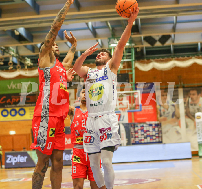 Basketball Superliga 2023/24, 7.Plazierungsrunde Gmunden Swans vs. Traisirchen Lions