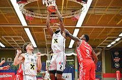 Basketball, Superliga 2024/25, Grunddurchgang 10.Runde, Flyers Wels vs. Traiskirchen Lions,
