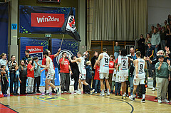 Basketball, Superliga 2023/24, Grunddurchgang 20. Runde, Flyers Wels vs. BC Vienna,
